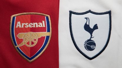 Arsenal vs Tottenham jersey badges
