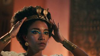 Adele James as Cleopatra in Queen Cleopatra on Netflix