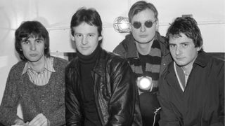 XTC: L-R Colin Moulding, Dave Gregory, Andy Partridge and Terry Chambers