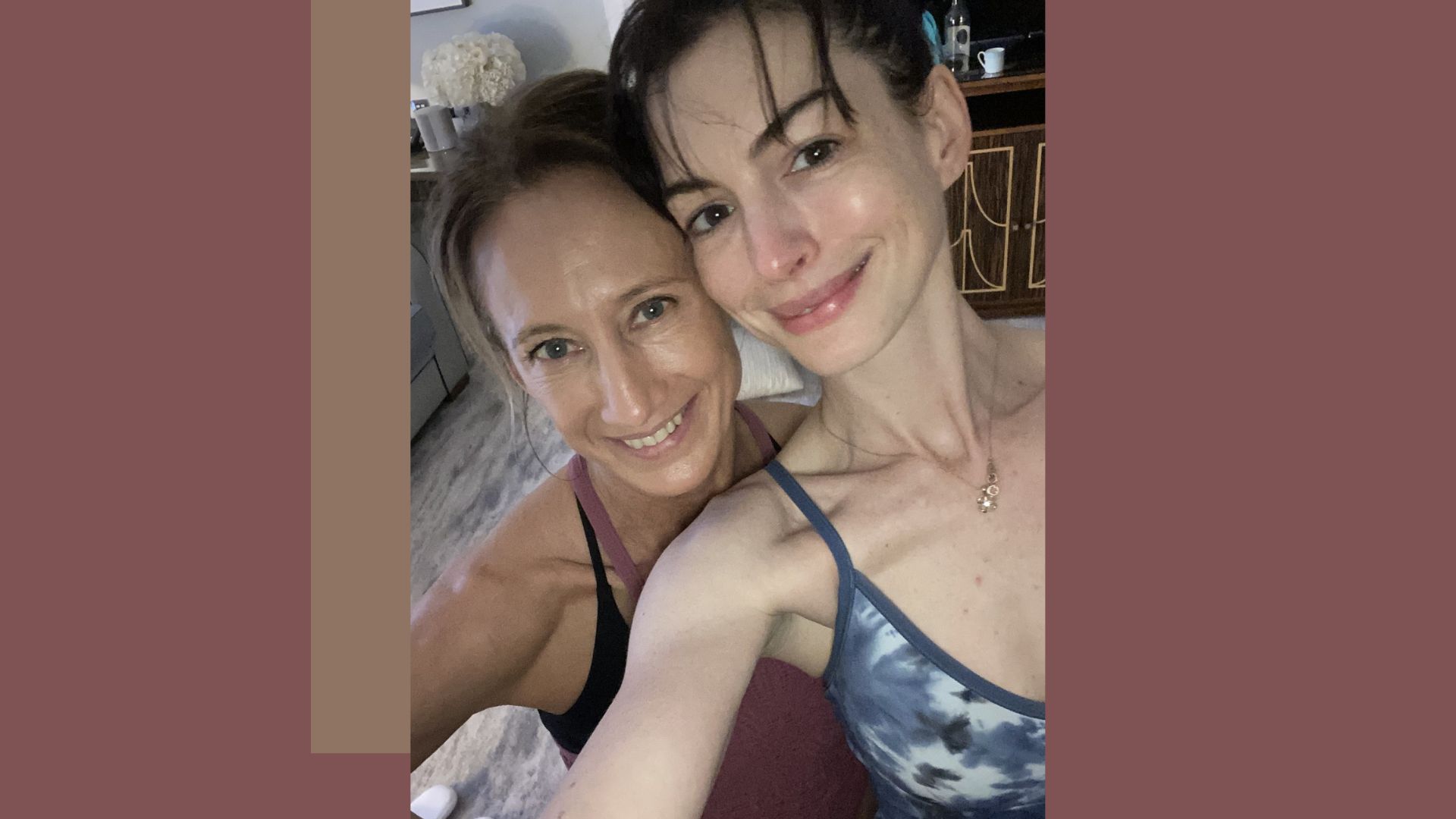 Monqiue Eastwood training with Anne Hathaway