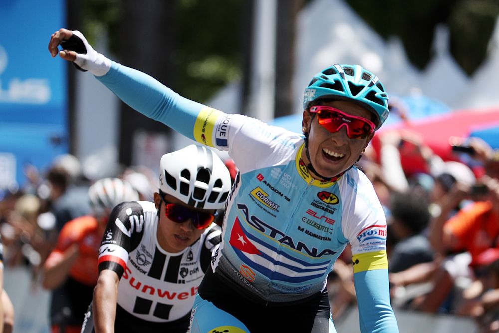 Arlenis Sierra (Astana Women's Team) Amgen Women's Race finale stage 3 in Sacramento