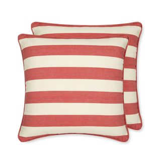 Sticky Toffee Striped Cushion Cover