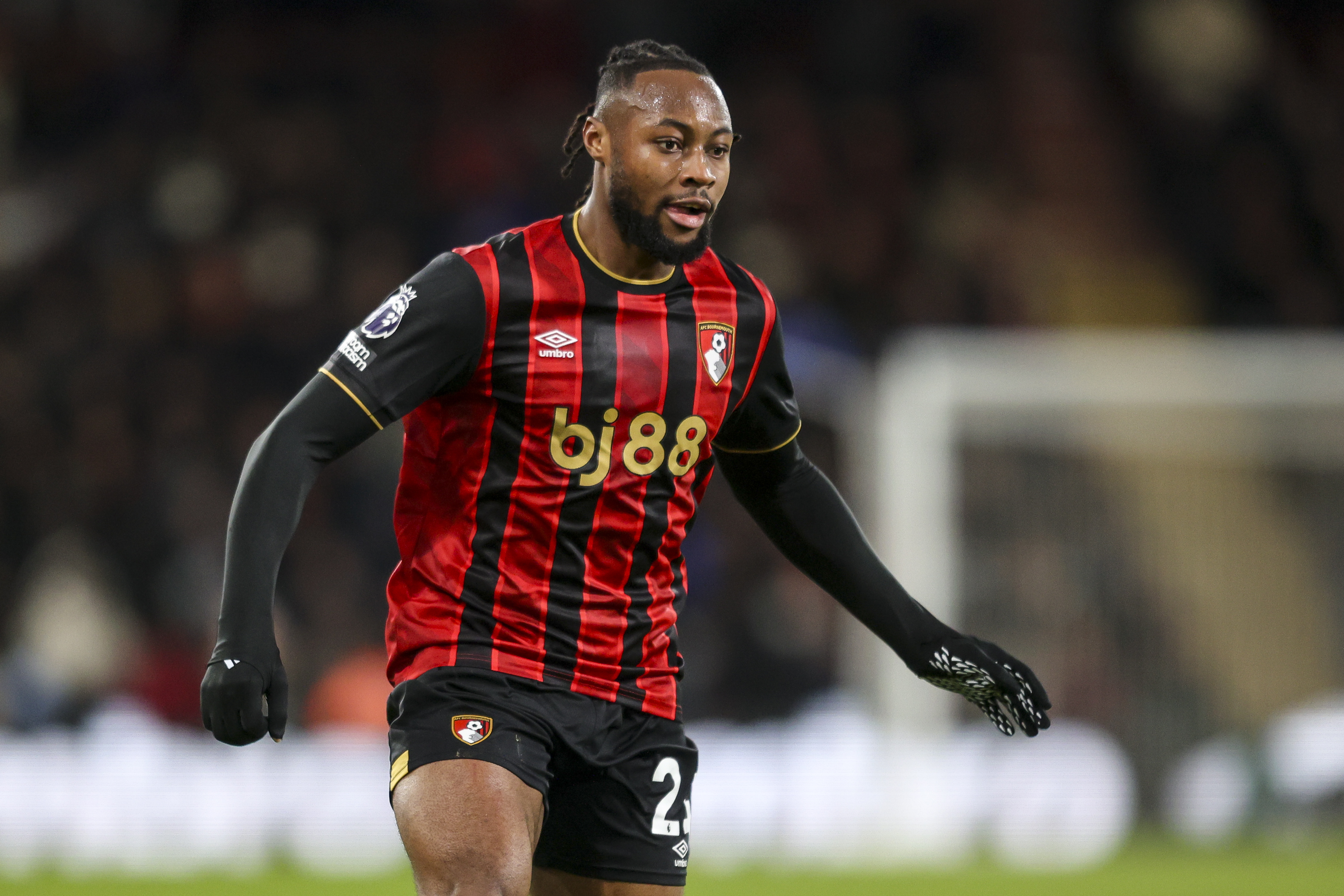 Bournemouth forward Antoine Semenyo is set to play his final game for the club against Spurs