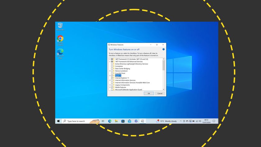 The Hyper V setup on Windows 