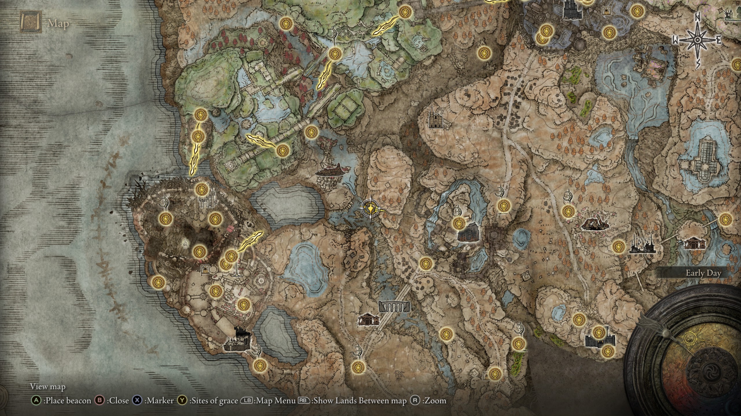 Elden Ring painting locations - Northern Nameless Mausoleum