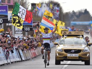 Winning the 2016 Tour of Flanders as World Champion