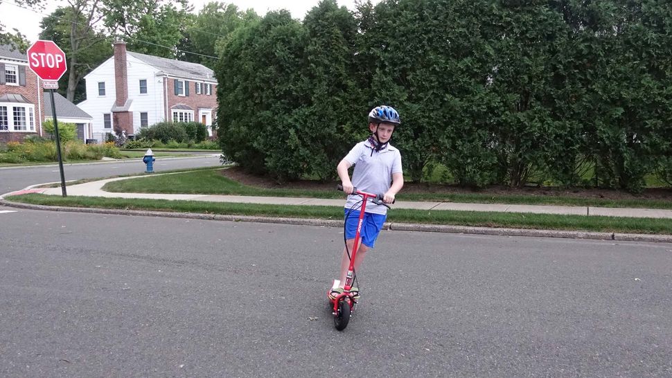 Razor E100 electric scooter review Tom's Guide