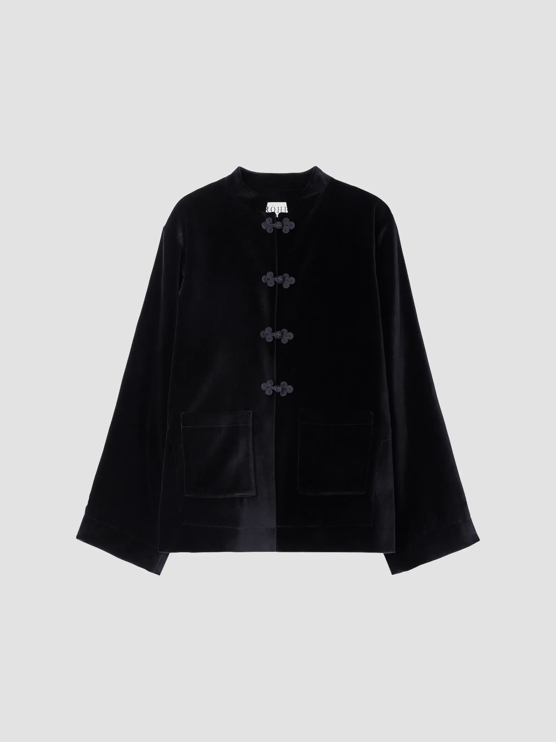 Pankou Knot Velvet Jacket