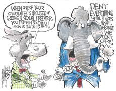 Political cartoon