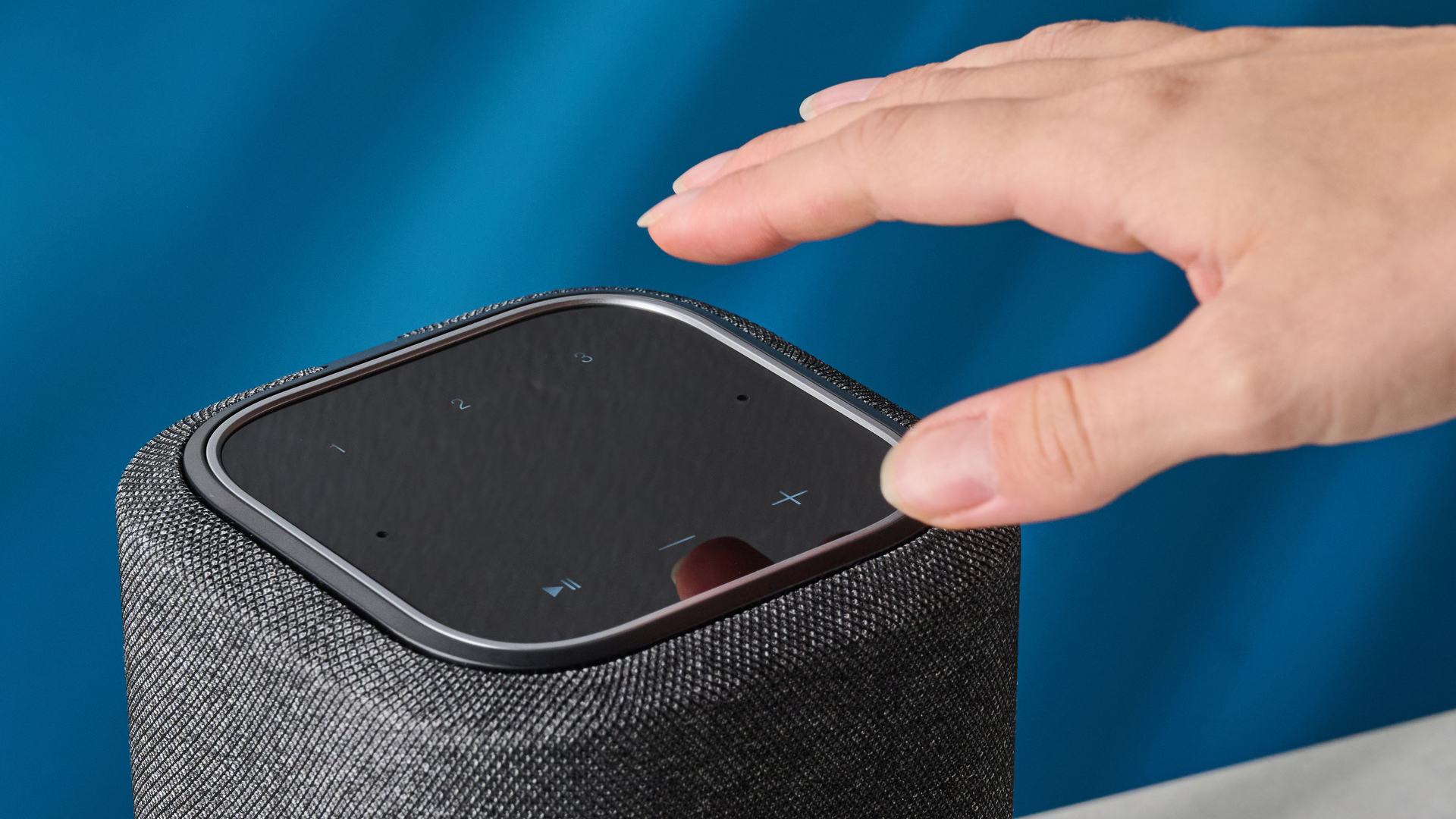 A Denon Home 150 smart speaker