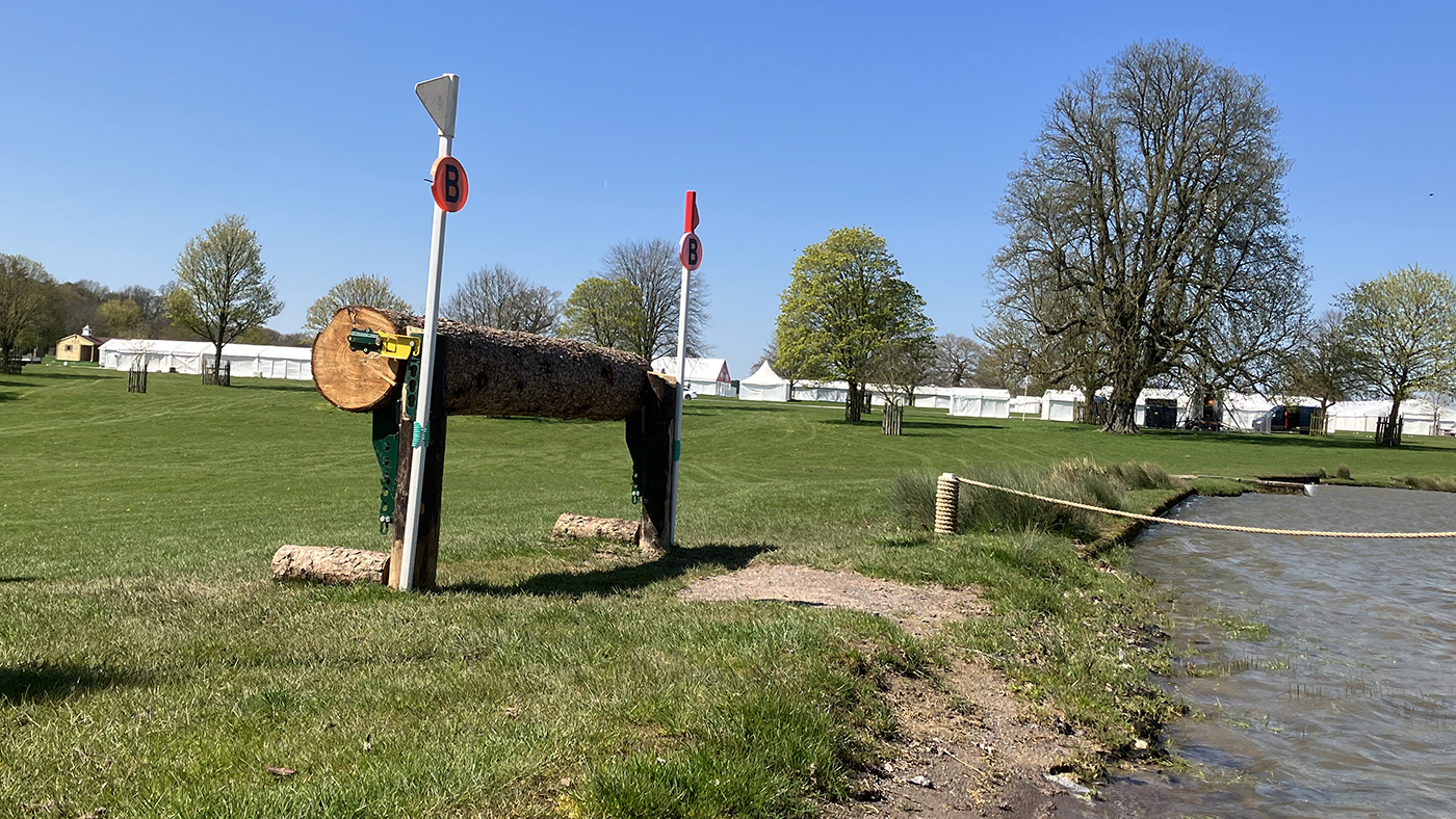 The rail at 18B for both grassroots courses