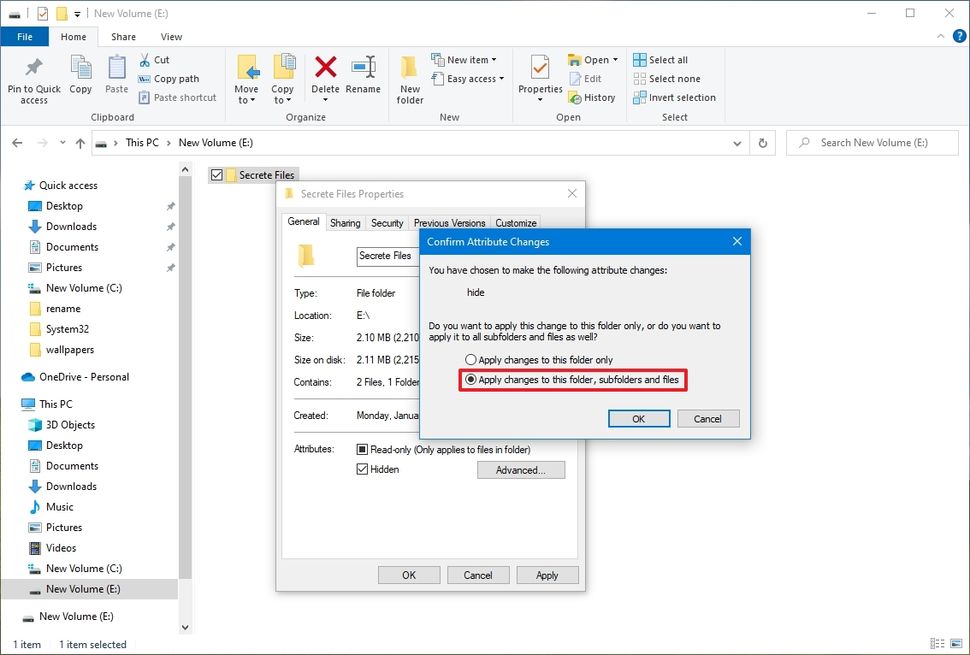 How to hide files and folders on Windows 10 | Windows Central