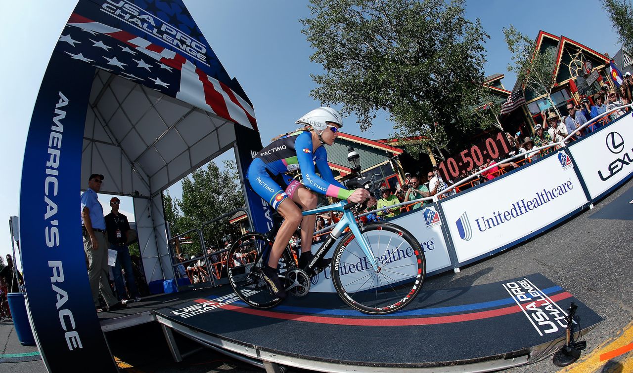 Gwen Inglis during the 2015 Women&#039;s USA Pro Challenge