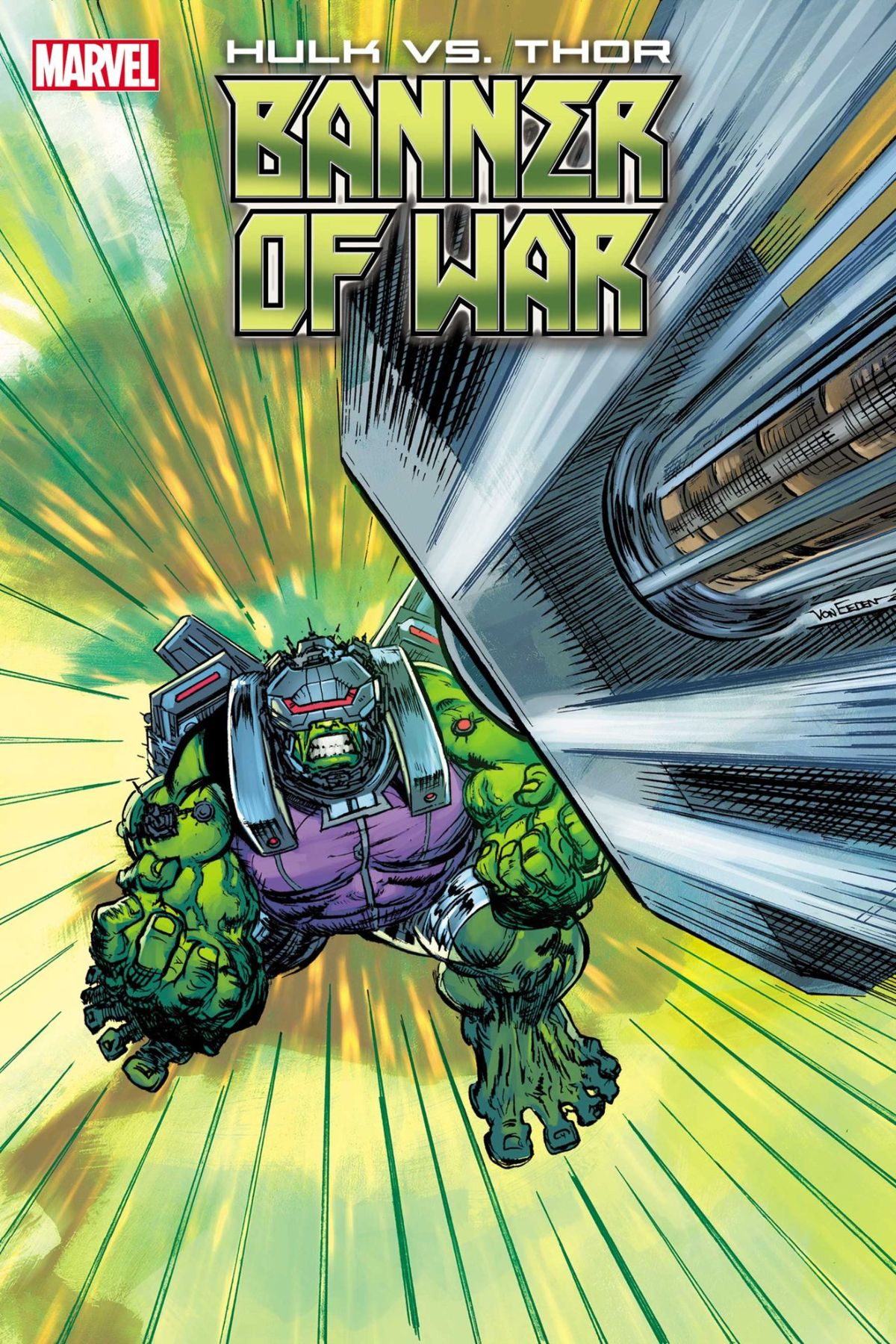 Hulk vs. Thor - Banner of War #1 covers
