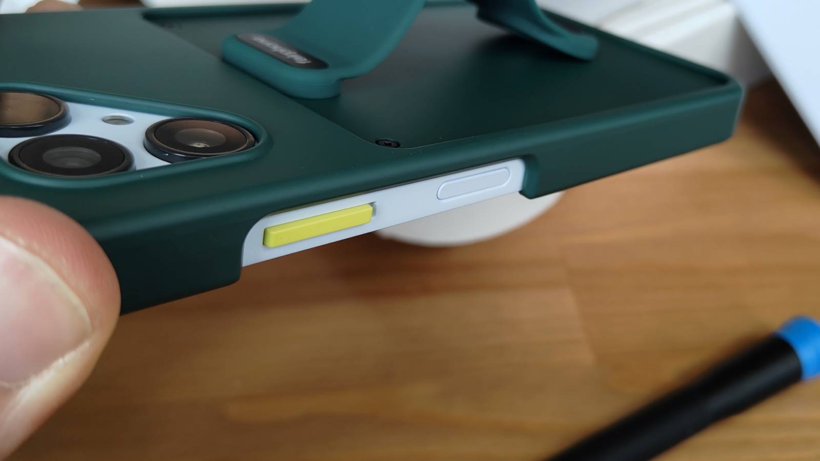 The Fairphone 6&#039;s slider.