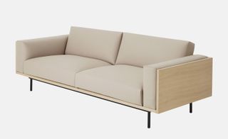 The clean and modular ’Wood’ sofa for Swedese