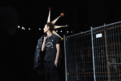 DSM Kei Ninomiya runway show S/S 2027 at Pitti Uomo