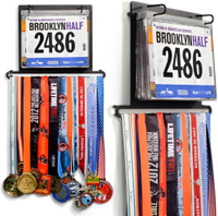 Gone For a Run BibFOLIO Plus Race Bib and Medal Display