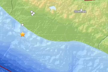 earthquake map