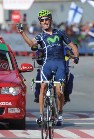 Pablo Lastras wins, Vuelta a Espana 2011, stage three