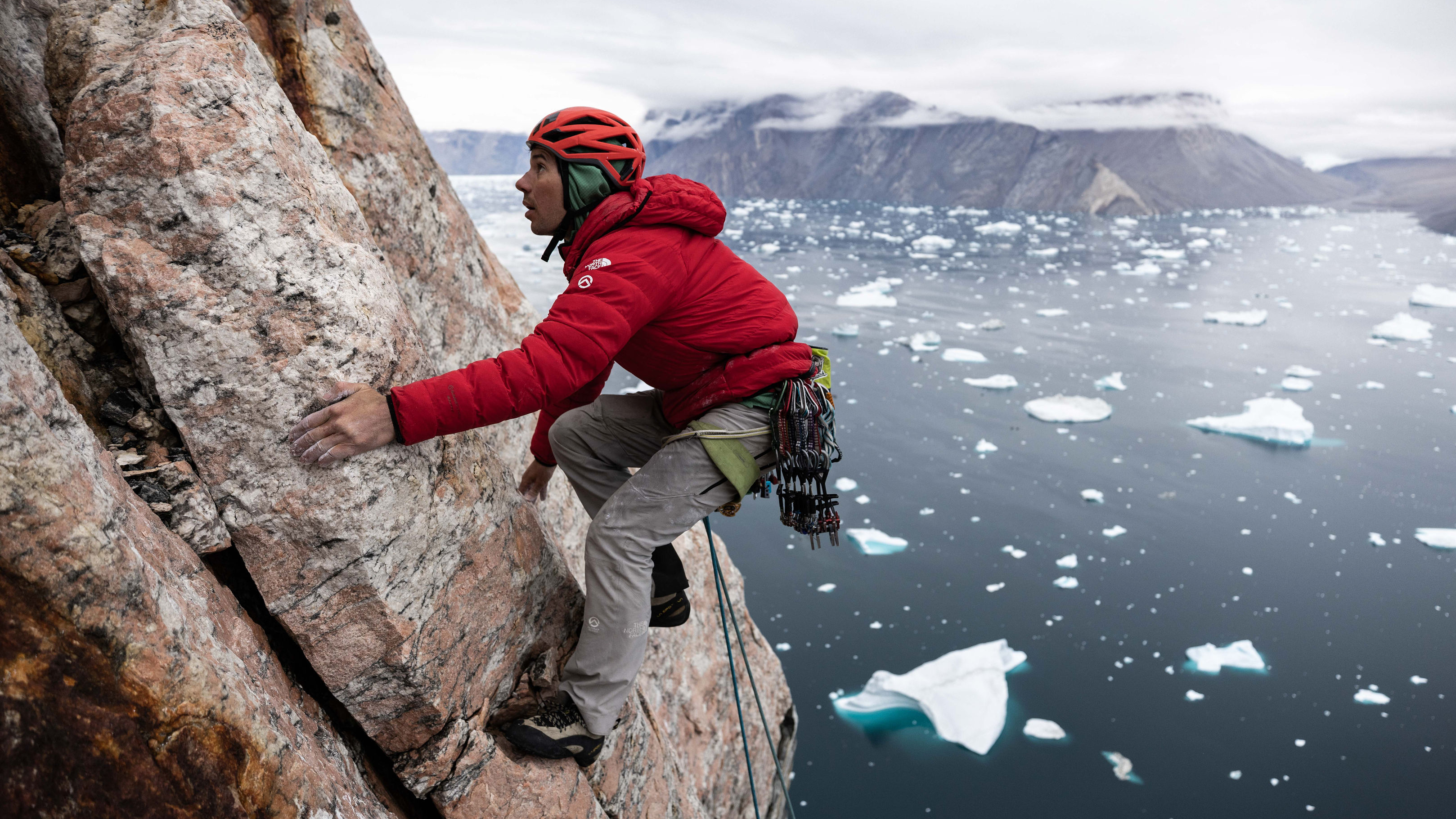 Still from Arctic Ascent with Alex Honnold