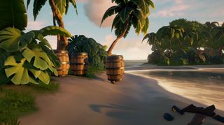 Sea of Thieves barrel disguise