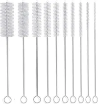 Set of 10 Long Straw Brushes: $9 @ Amazon