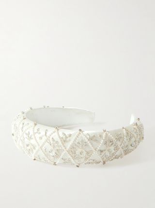 Fabergé Embellished Satin Headband