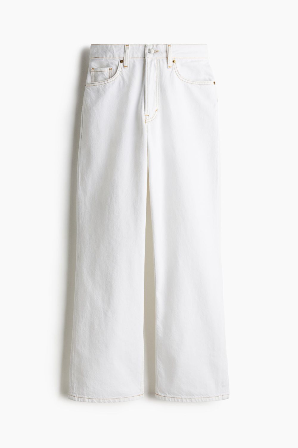 H&M white jeans