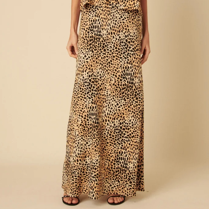 Nobody's Child Linen-Blend Maxi