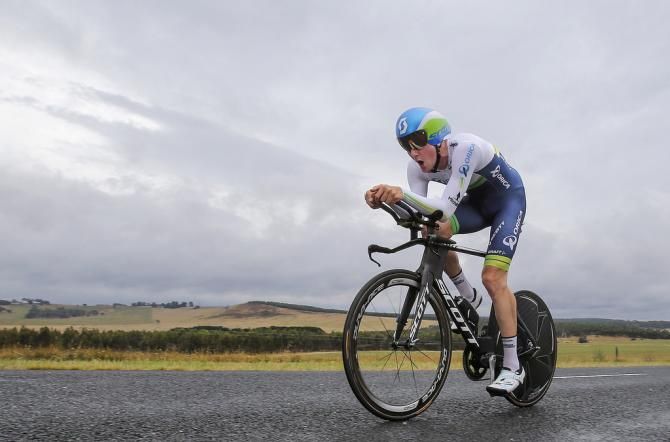 Two-time winner Luke Durbridge (Orica-GreenEdge) on his way to fourth