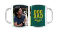 Frisco Personalized "Dog Dad" White Coffee Mug
Nothing says thank you quite like a personalized mug; this stylish offering from Chewy is the ideal way to remind them of their favorite moment shared with their canine chum.
You upload the photo, choose a background color and add some customizable text, then the clever folks at Chewy turn it into a mug so magnificent he'll be proudly displaying it at the next office meeting.