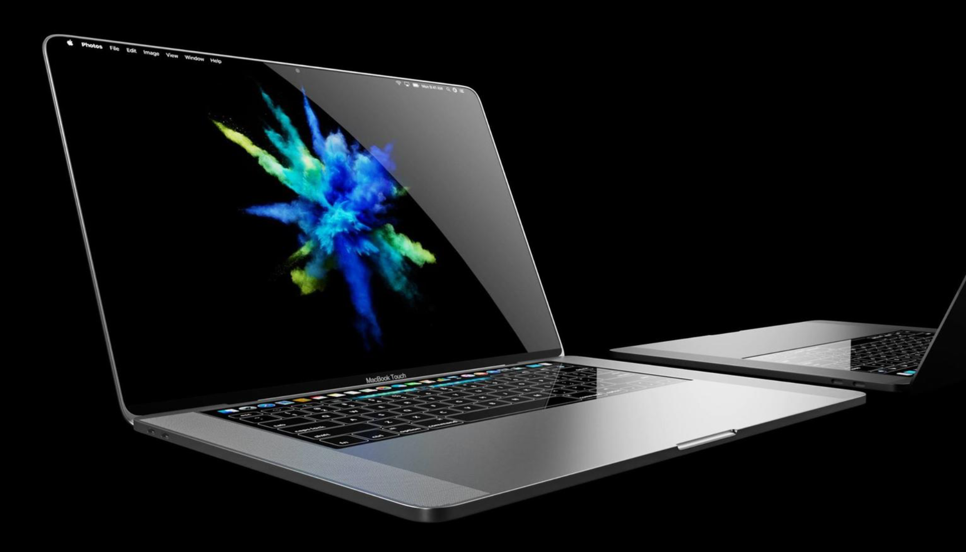 Concepto de MacBook Pro del futuro