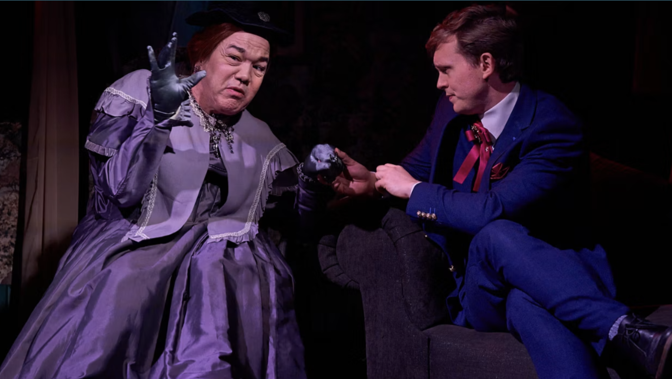 a production image from the importance of being earnest