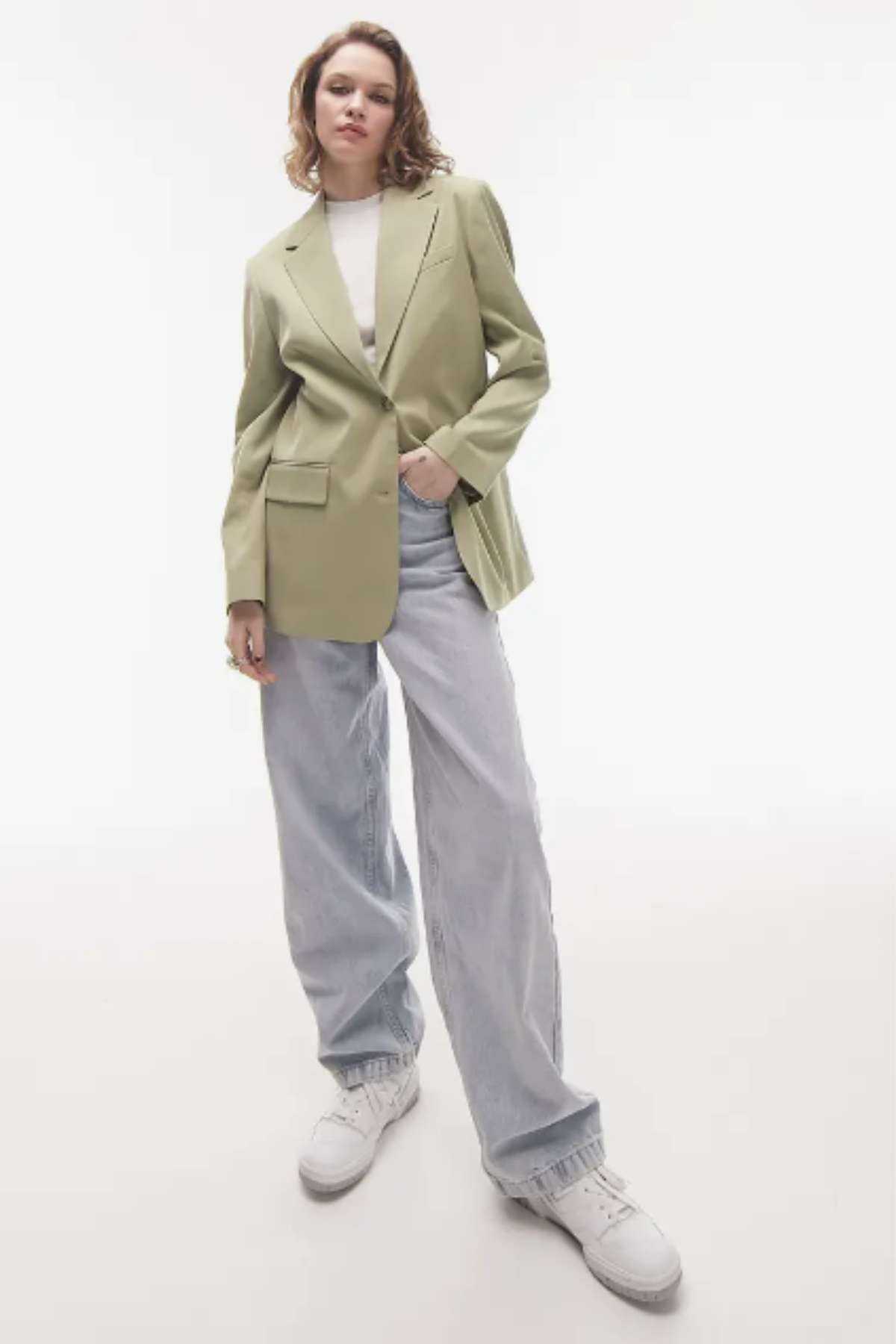 Topshop Single Breasted Blazer