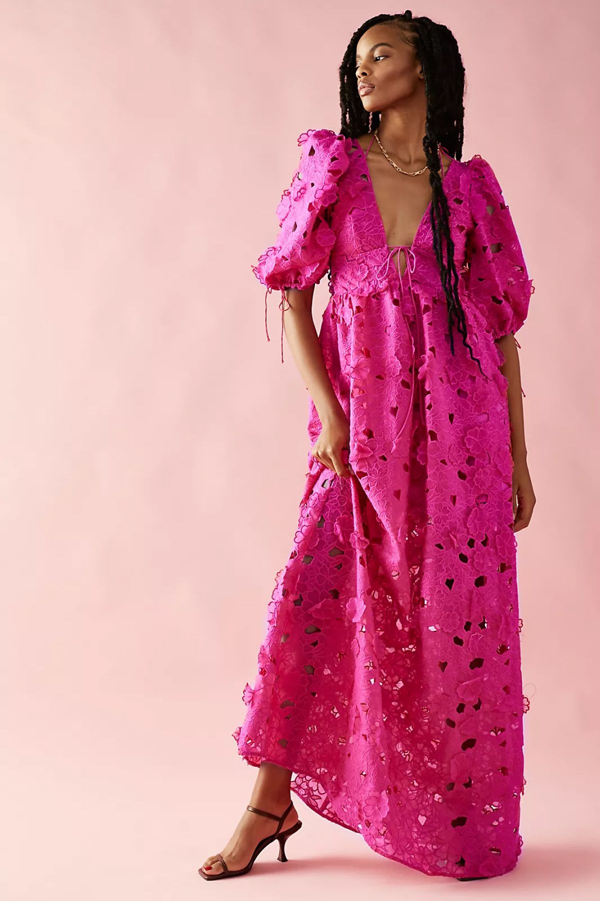 For Love & Lemons Serena Maxi Dress