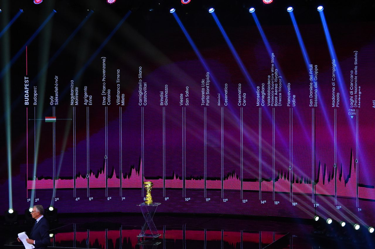 2020 Giro d'Italia route presentation in Milan