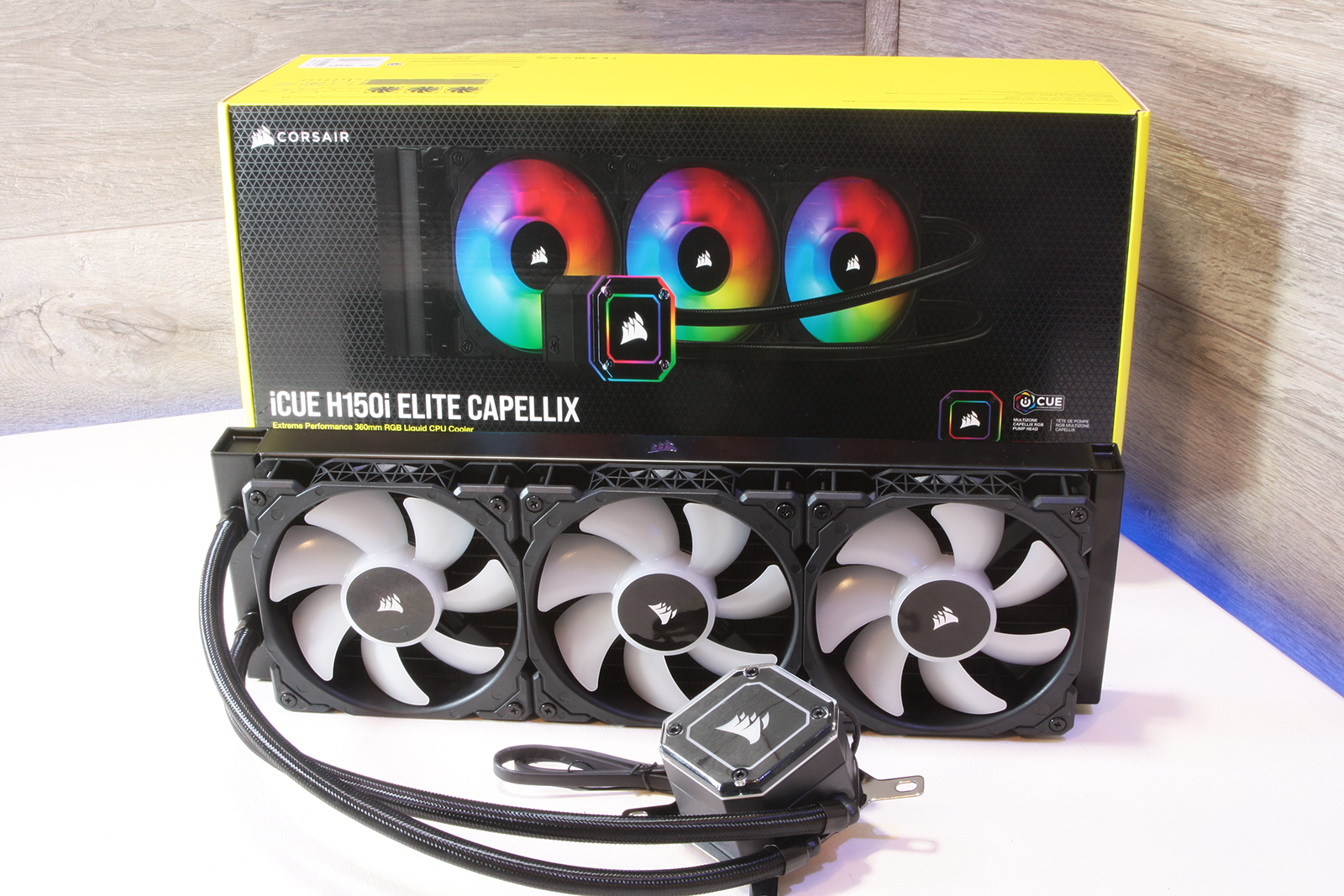The Corsair iCUE LINK H150i RGB 360mm AIO Cooler Review: Colorful