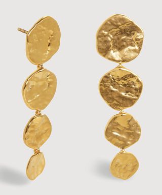 Monica Vinader Capri Disc Earrings