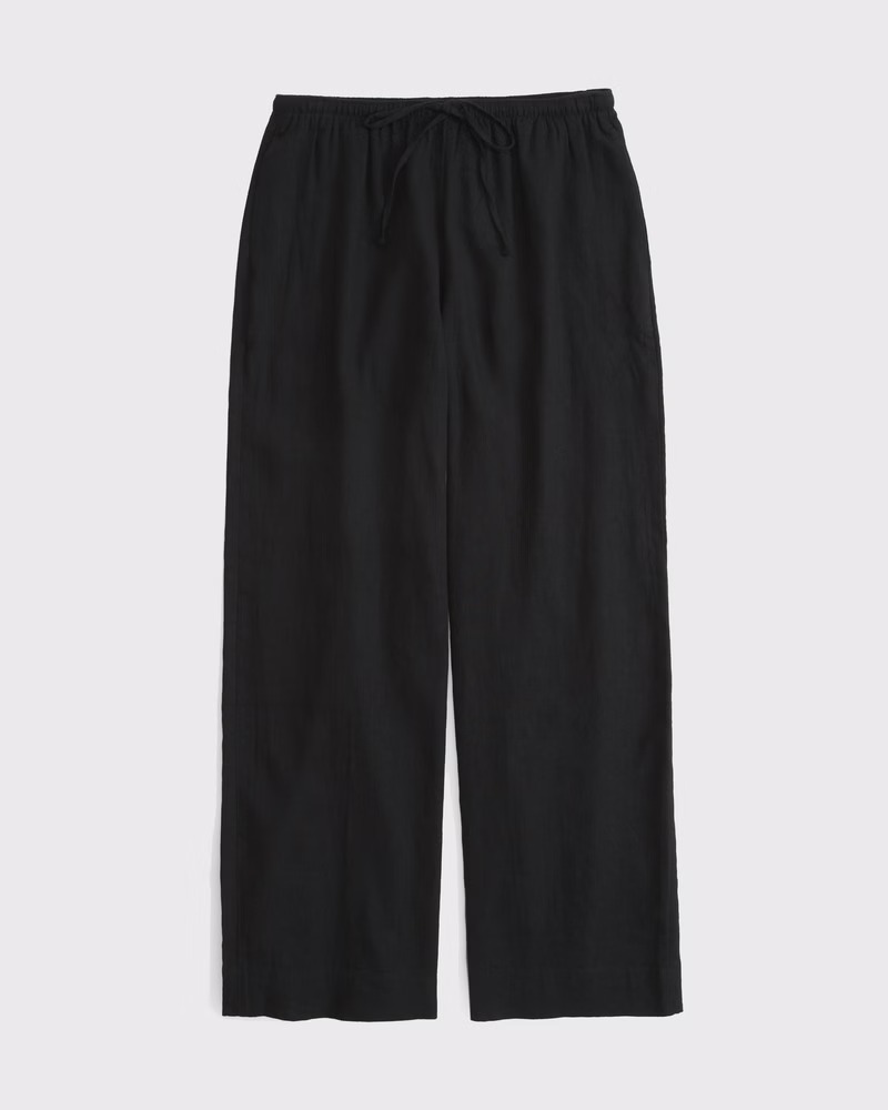 Abercrombie & Fitch, Linen-Blend Pull-On Pant