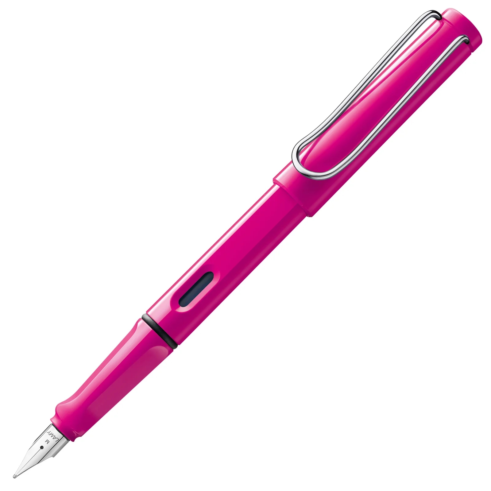A pink Lamy Safari pen