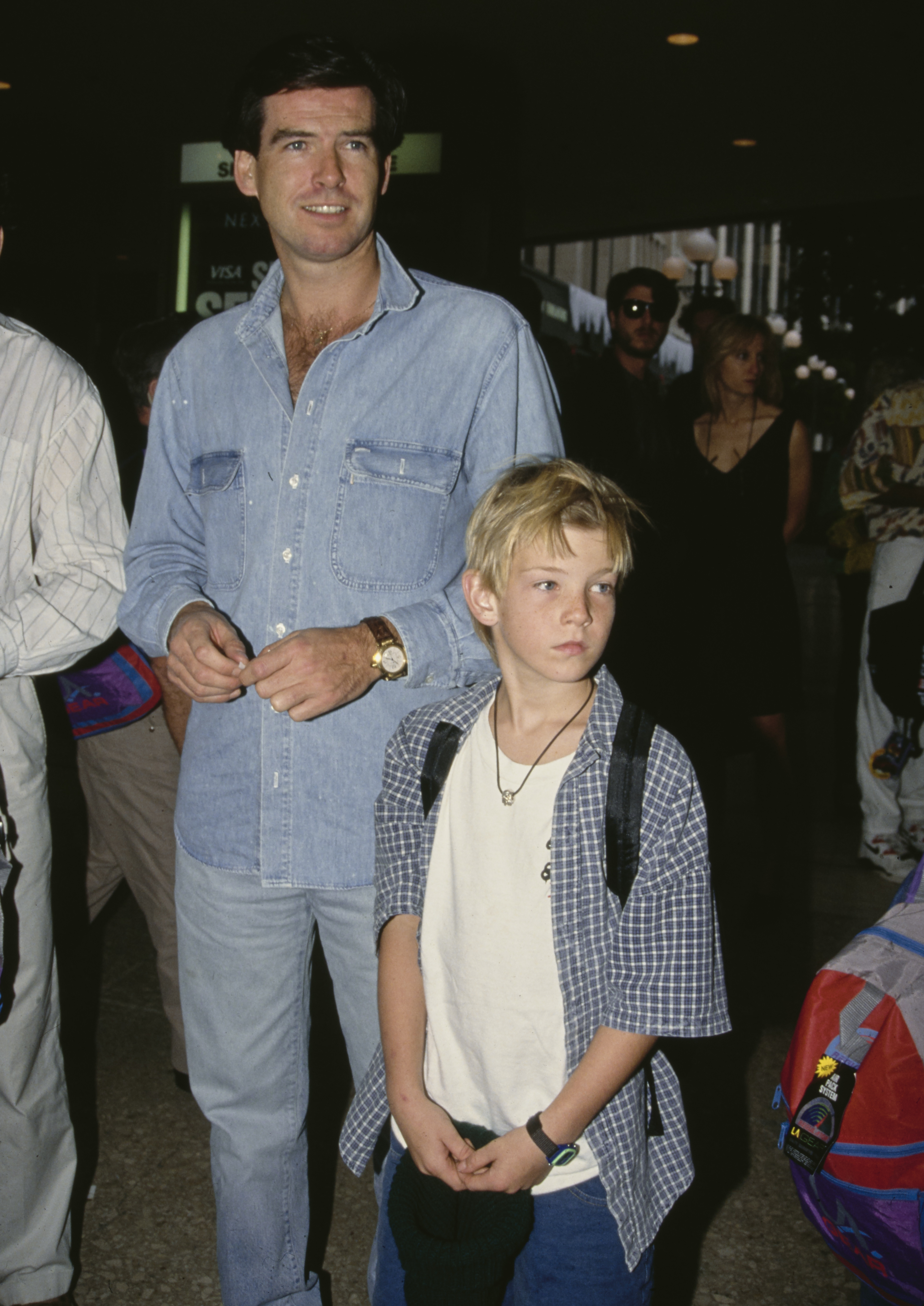 kid - pierce and Sean Brosnan