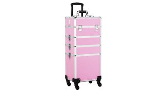 The Abrams Rolling Cosmetic Trolley is the best rolling makeup organizer