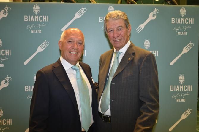 Salvatore Grimaldi and Felice Gimondi
