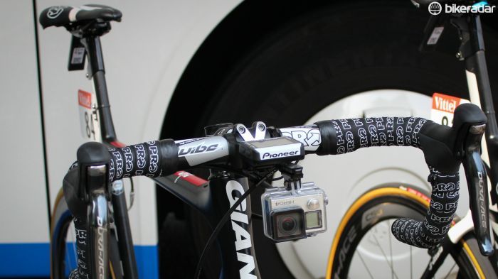 Giant-Alpecin's Koen De Kort had a GoPro on for stage 2