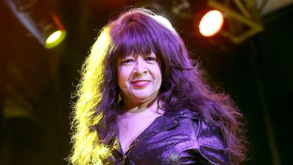 Singer Ronnie Spector performs onstage during the 2017 NAMM Show at the Anaheim Convention Center on January 21, 2017 in Anaheim, California. 