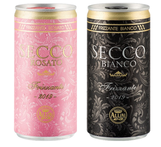 Lidl Canned Secco Italiano White and Canned Seccco Italiano Rosé