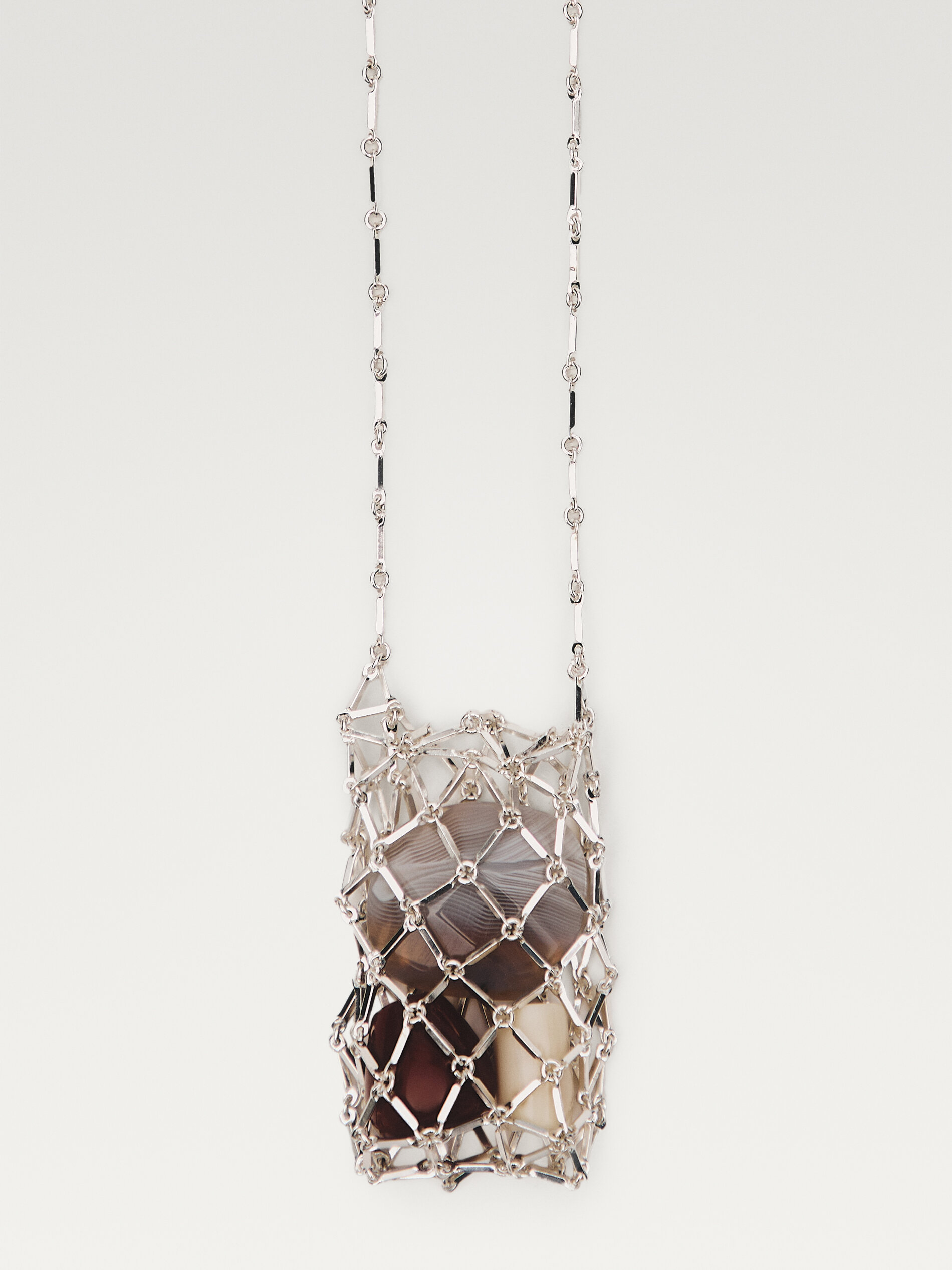 Mesh Stone Necklace