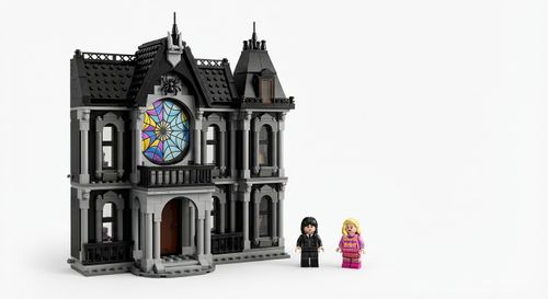 Lego Wednesday Dorm Room