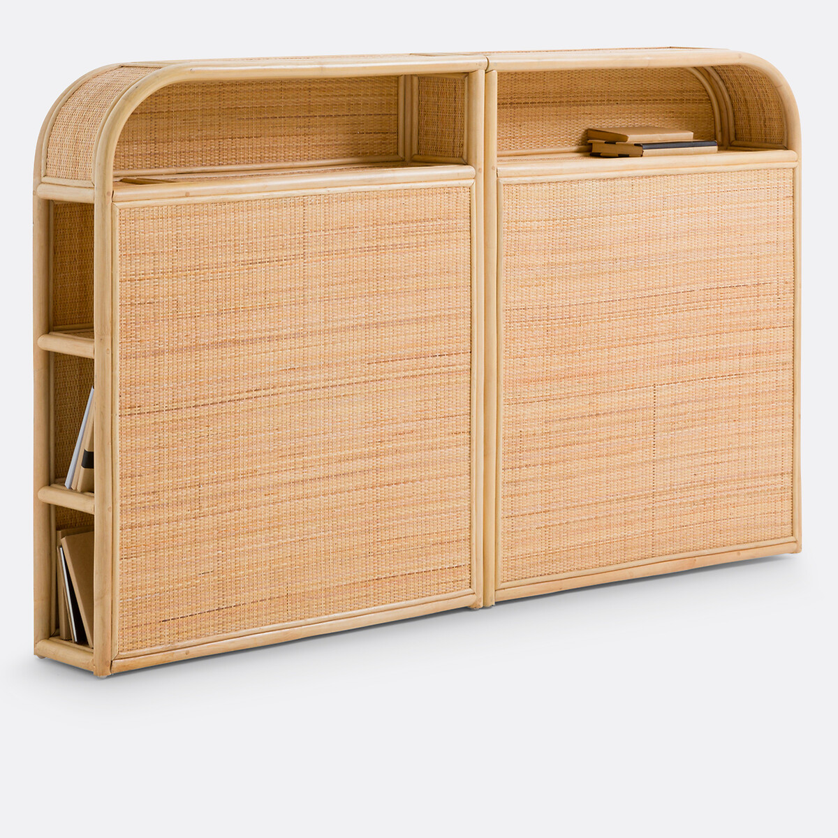 La Redoute, Ladara Rattan Storage Headboard